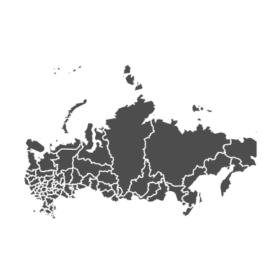 Example of geocoding of states: Russia Example of geocoding of states: Russia